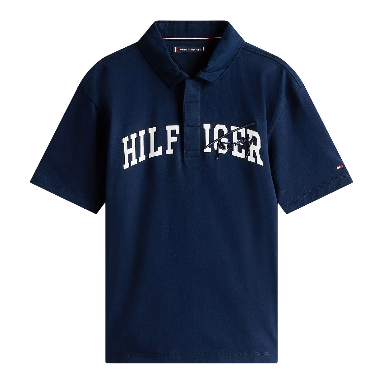 Tommy Hilfiger Archive TH Mixed Graphic Polo SS 3-7Y